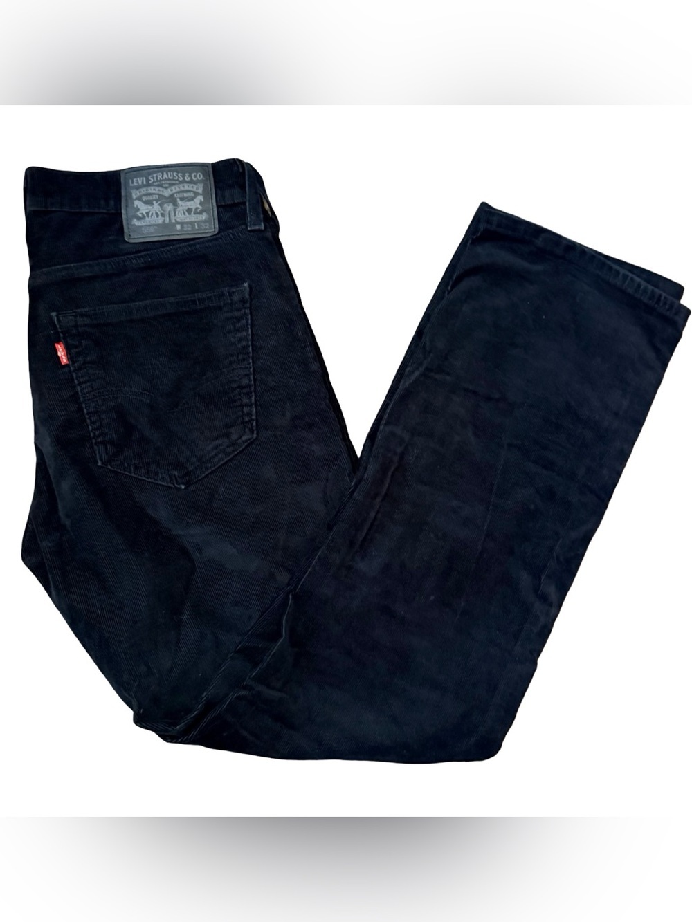 Levi’s Black Corduroy Pants Men’s 32x32 | Classic  | 559 | Relaxed Straight